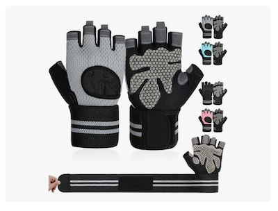 Foto 1 | Guantes Para Gym Xtellar Pesas Deportivos Muñequeras Mujer Y Hombre