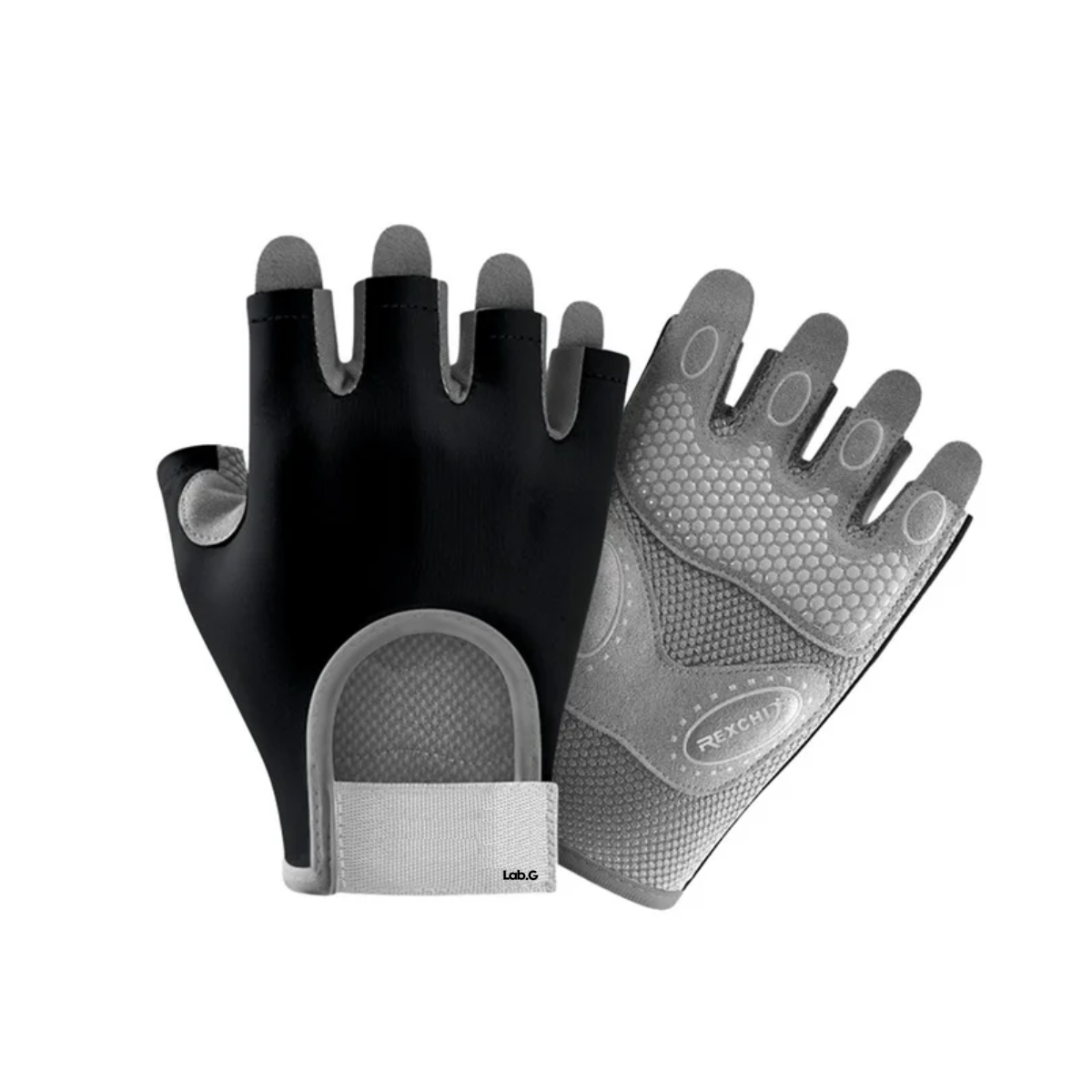 Foto 2 pulgar | Guantes Gym Tacticos Pesas Crossfit Gimnasio Negro Gris