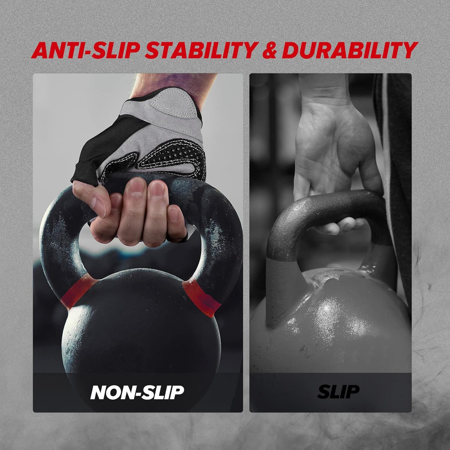 Foto 4 pulgar | Guantes Gym Tacticos Pesas Crossfit Gimnasio S Lab.g Gris