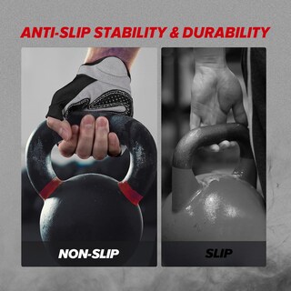 Foto 3 | Guantes Gym Tacticos Pesas Crossfit Gimnasio Gris Fluido M Lab.g Rosa