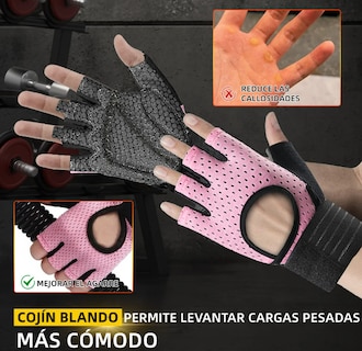 Foto 3 | Xtellar Guantes De Entrenamiento Deportivo Premium Para Hombre Y Mujer