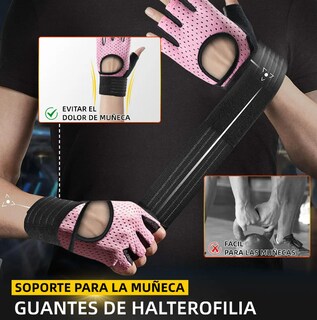 Foto 4 | Xtellar Guantes De Entrenamiento Deportivo Premium Para Hombre Y Mujer