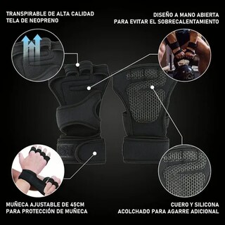 Foto 2 | Guantes Tacticos Xtellar De Gym Pesas Crossfit Gimnasio