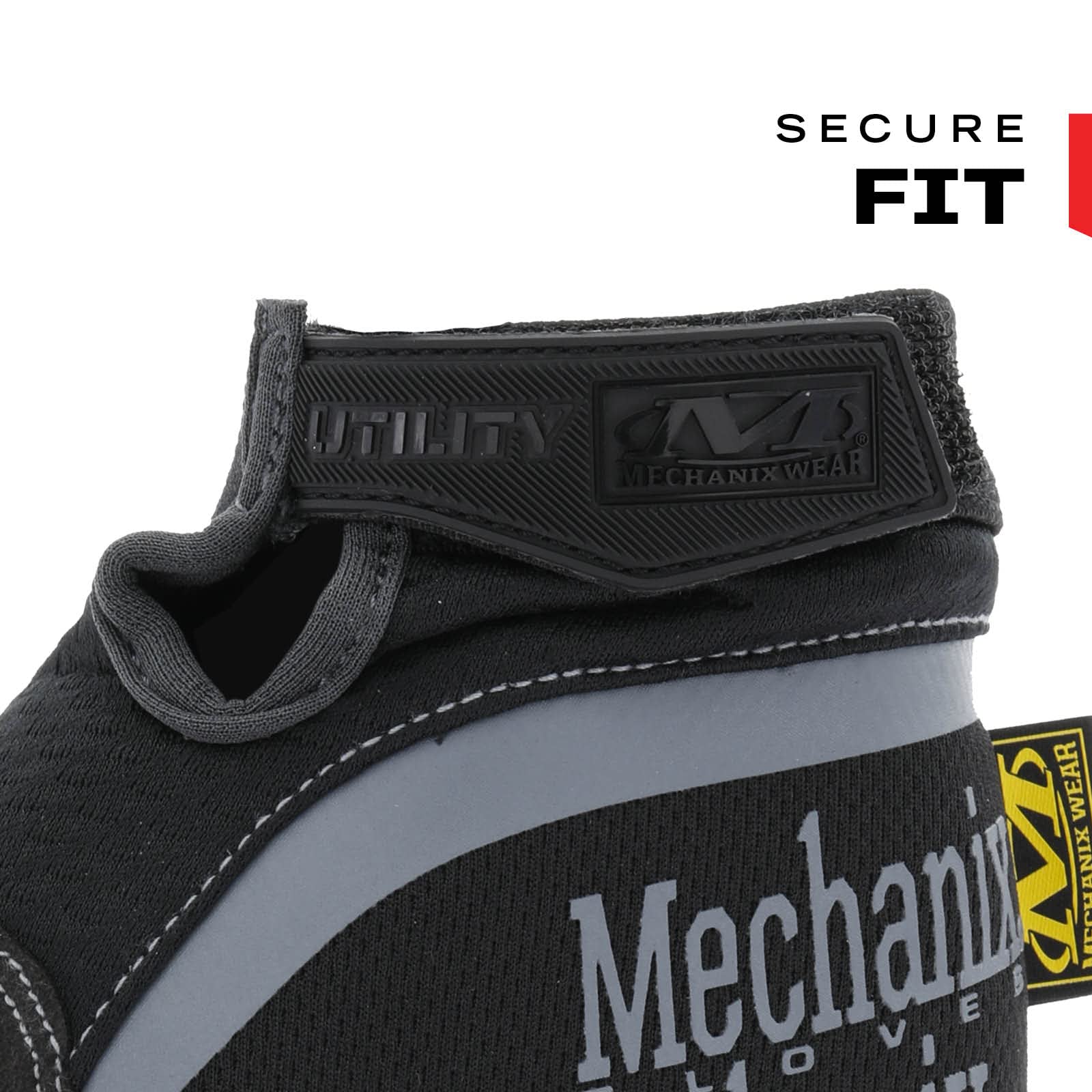 Foto 5 pulgar | Guantes De Trabajo Mechanix Wear Utility De Piel Sintética Negros - Venta Internacional.