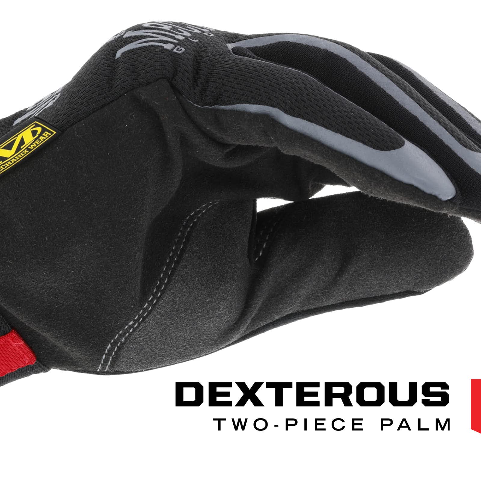 Foto 8 pulgar | Guantes De Trabajo Mechanix Wear Utility De Piel Sintética Negros - Venta Internacional.