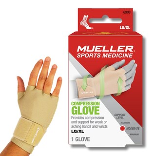 Foto 1 | Guante De Compresión Mueller Arthritis Soporte Para Manos Y Muñecas Beige - Venta Internacional.