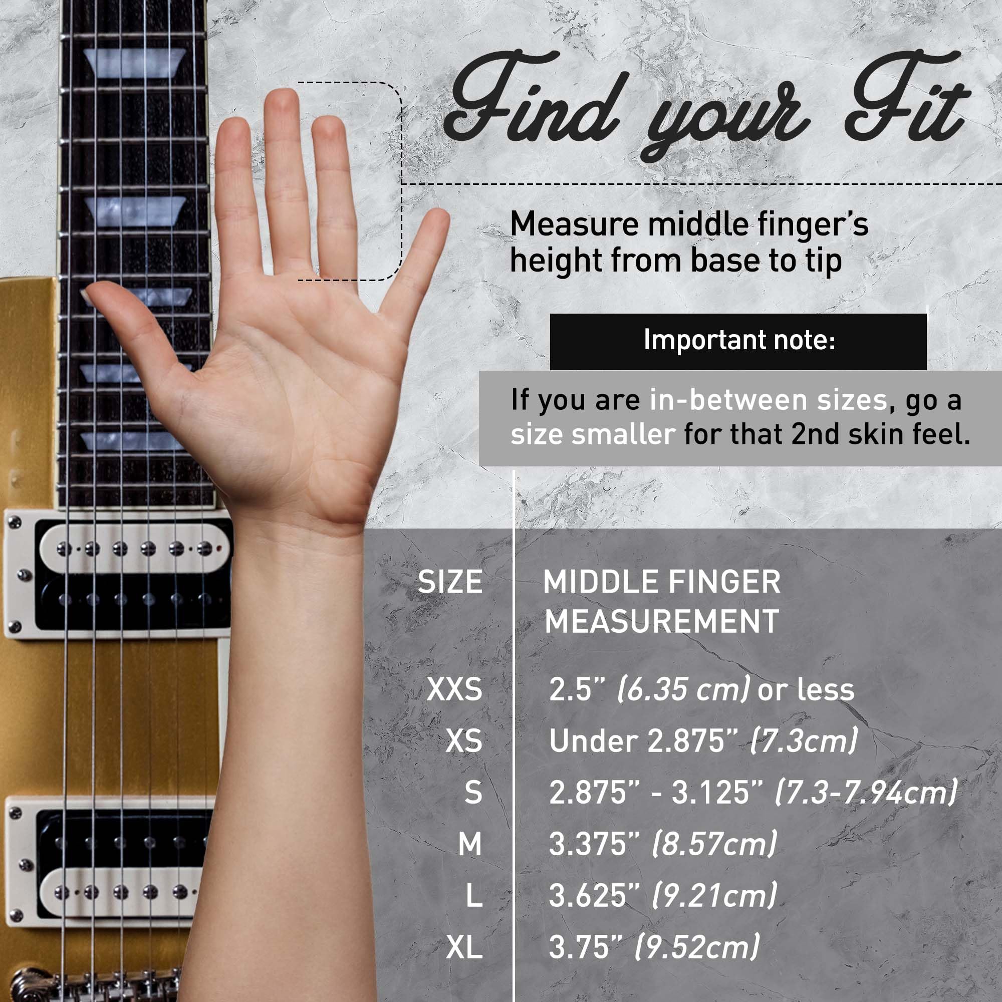 Foto 5 | Guante De Práctica Para Músicos Con Problemas Para Dedos Y Manos  Color Beige  Tamaño Mediano - Venta Internacional.