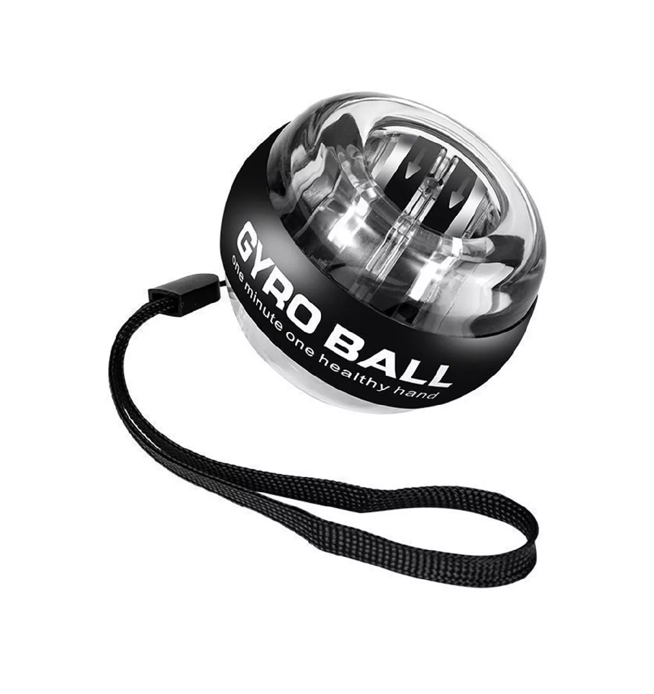 Foto 1 | Led Ejercitador Giroscopica Powerball Muñeca Brazo Fuerza Negro