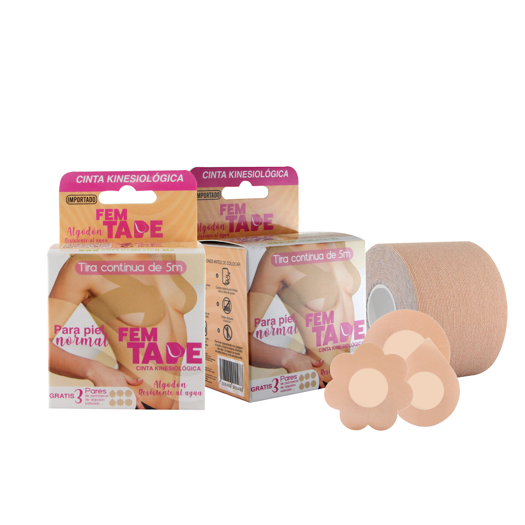 Dos Fem Tape Go Plus color Beige