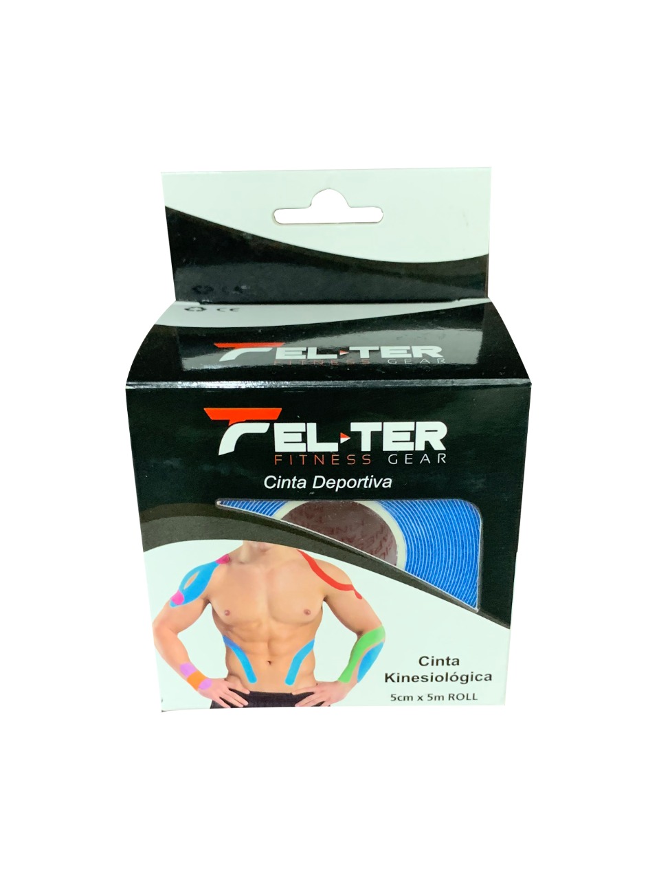 Foto 2 pulgar | Cinta Deportiva Kinesiológica de Rehabilitación Felter Fitness para Dolor Muscular para Lesiones Deportivas