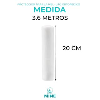 Foto 3 | Vendas Super Confort Blancas 6 Piezas 20 x 360 cm