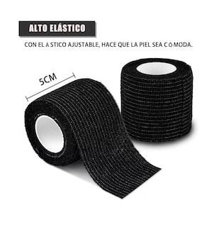 Foto 3 | Ventas Elásticas Lab.G Negras 12 Piezas