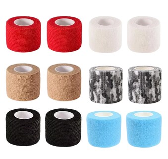 Foto 1 | Venda Elástica Cohesiva Autoadherible De 5 M X 4.5 Cm, 12 Pcs Multicolor