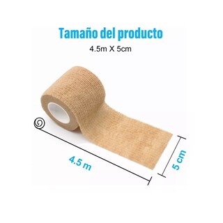 Foto 3 | Vendaje Deportivo Autoadhesivo 6 Roll, 5cm X 4.5m Eo Safe Imports Esi-15414 Azul