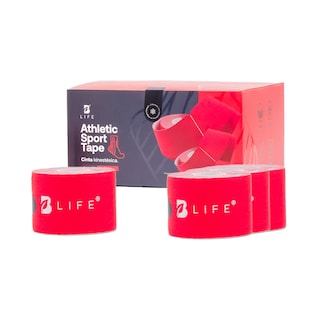Foto 1 | Cinta Kinesiológica Pre-cortada Paquete Con 4 Rollos. Vendaje De Apoyo. Sport Tape B Life.