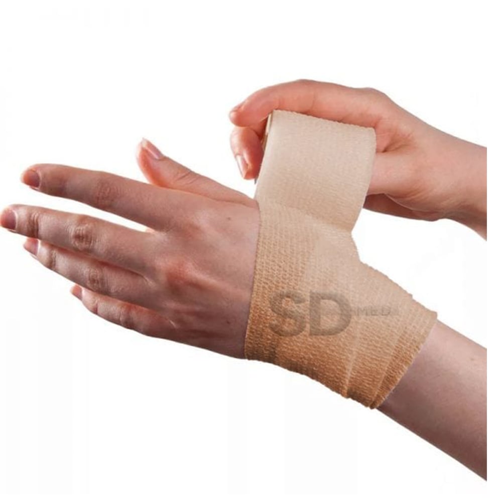 Foto 4 pulgar | Vendaje Autoadhesivo Tipo Cobán Para Piel De 7,5 Cm, Paquete De 12 Unidades - Venta Internacional.