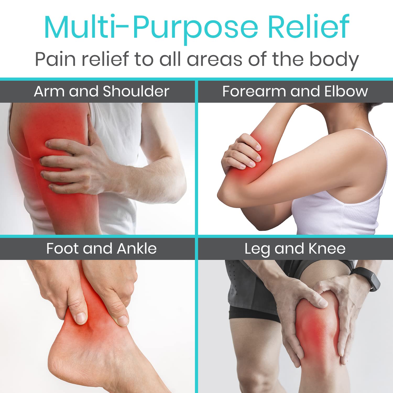Foto 3 pulgar | Support Wrap Vive Multiusos Para Tobillo, Rodilla, Codo, Etc. - Venta Internacional.