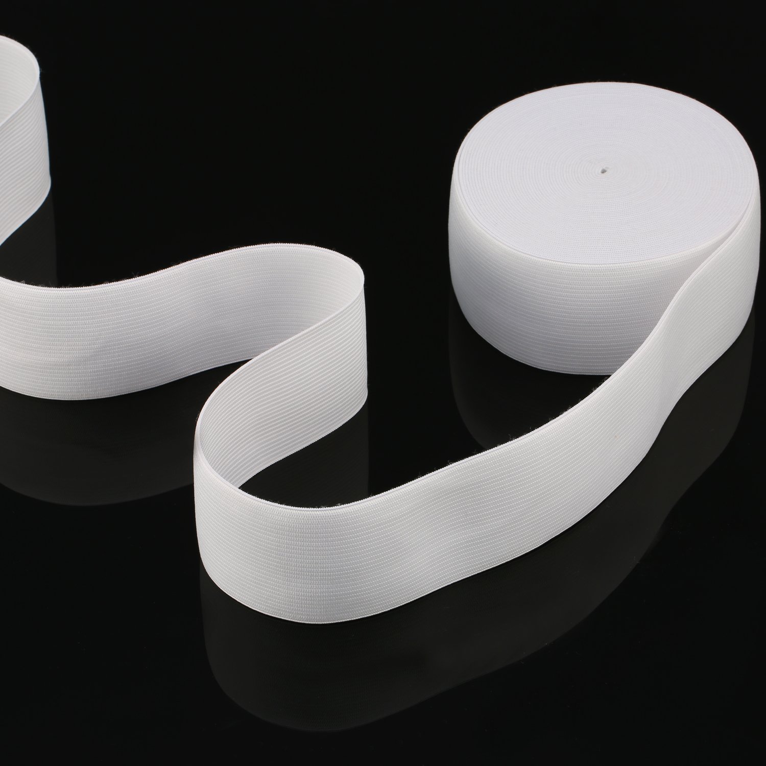 Foto 4 pulgar | Bobina Elástica De Punto Blanco Eboot (2 Pulgadas X 11 Yardas) - Venta Internacional.