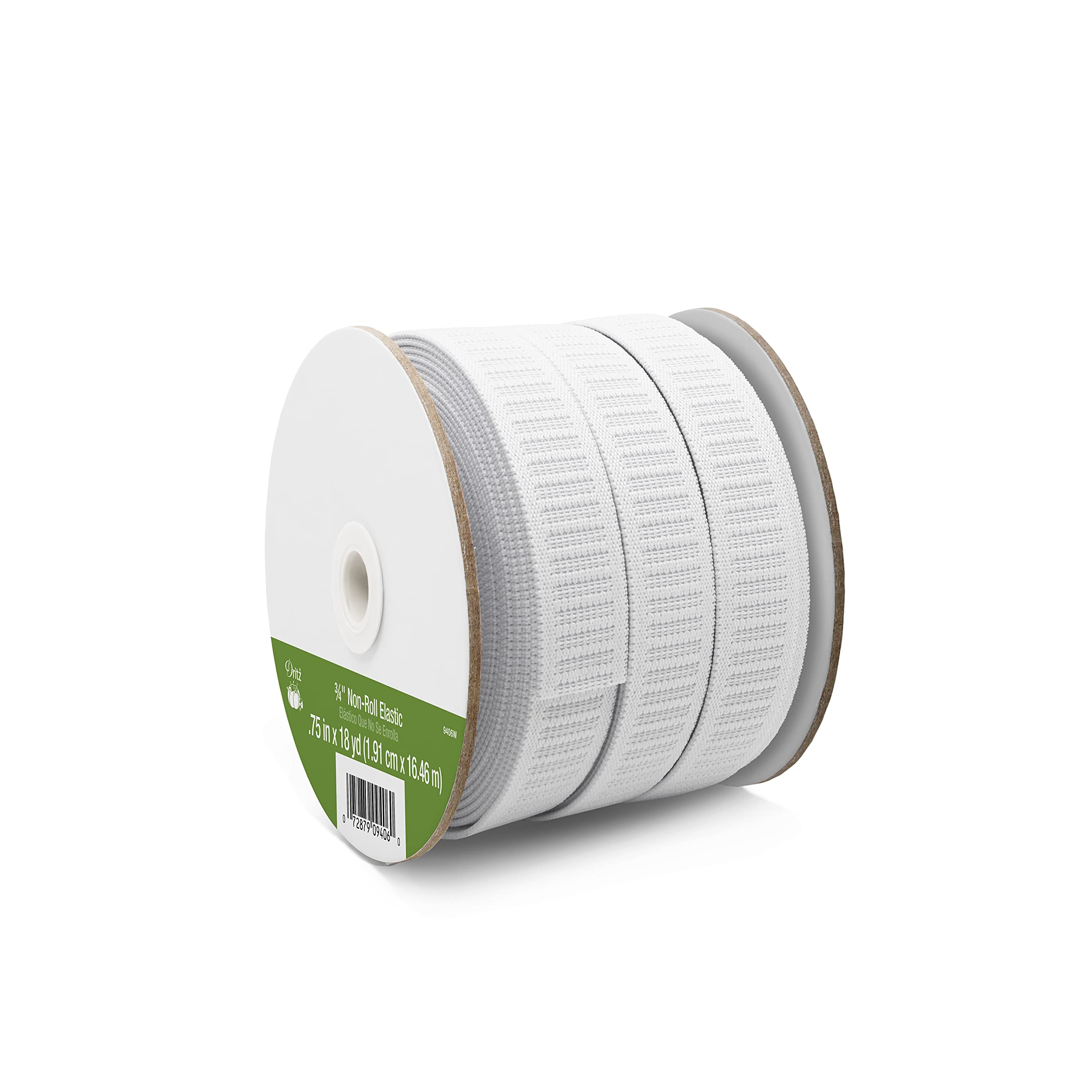 Foto 2 | Elastic Dritz 9406w Tejido Sin Enrollar, Blanco, 19 Mm X 16,5 M - Venta Internacional.