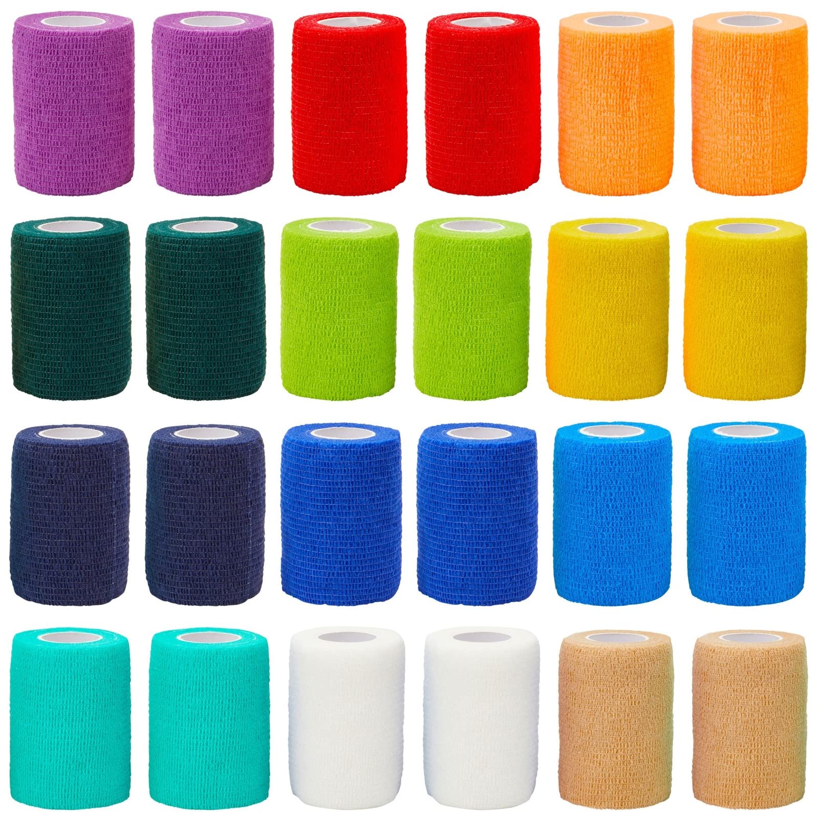 Foto 2 pulgar | Cohesive Vandage Juvale, Autoadhesivo, 7,6 Cm X 4,6 M, 24 Rollos - Venta Internacional.