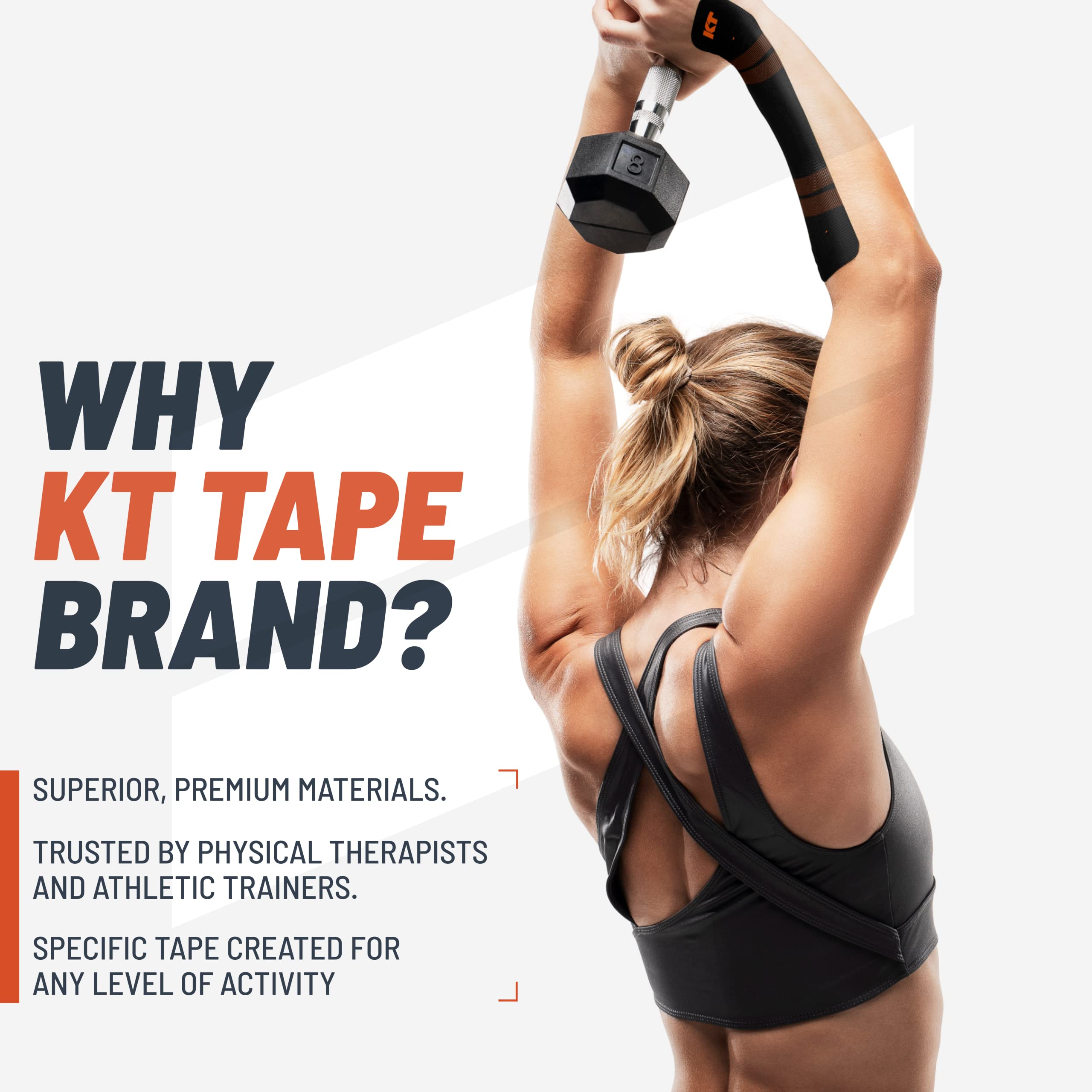 Foto 3 pulgar | Cinta Deportiva Kt Tape Pro Synthetic Kinesiology  20 Tiras - Venta Internacional.
