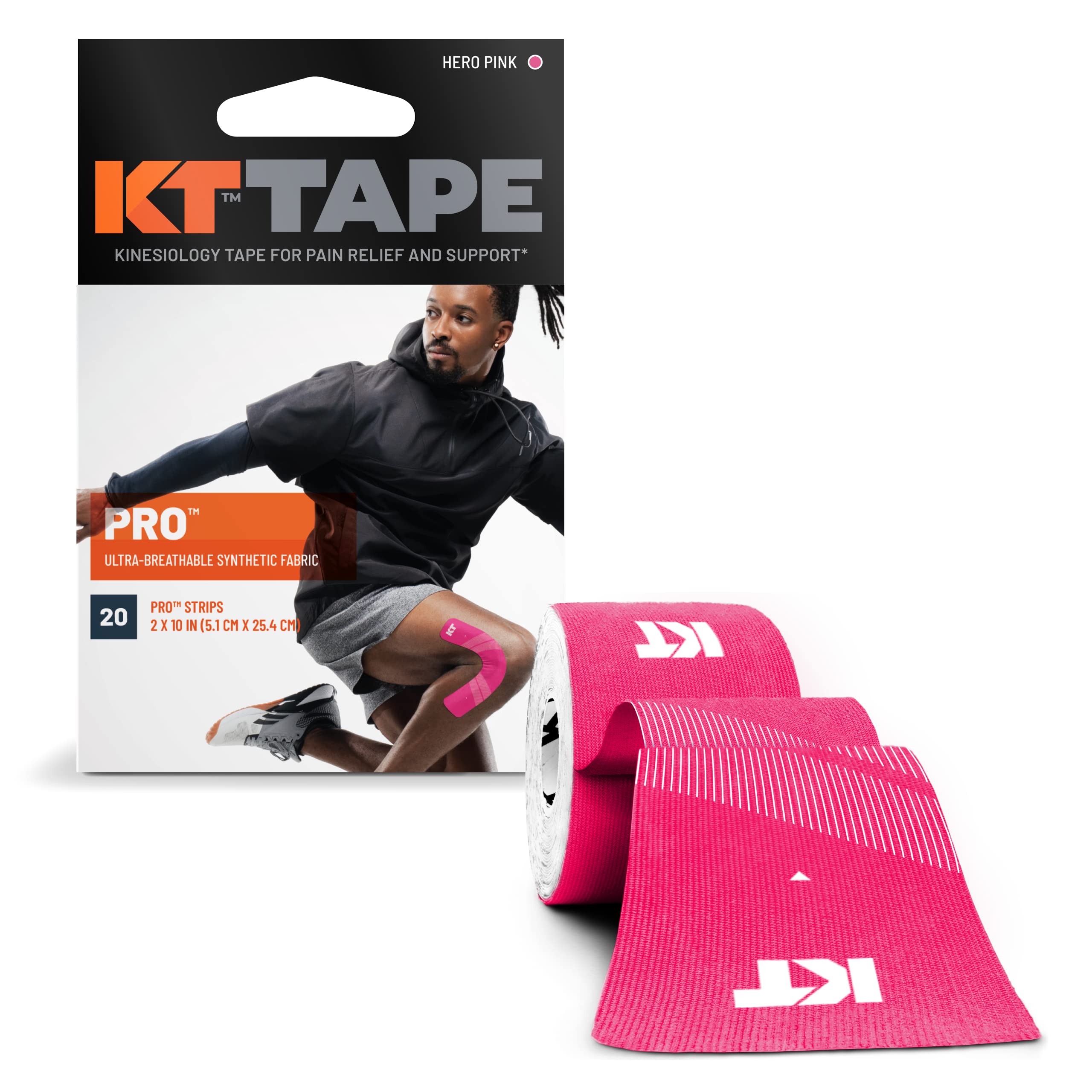Foto 2 pulgar | Cinta Deportiva Kt Tape Pro Synthetic Kinesiology Hero Pink - Venta Internacional.