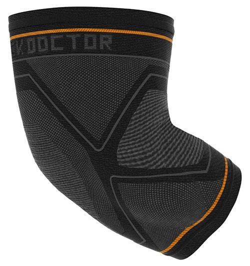Foto 2 pulgar | Codera Tejida De Compresión Con Soporte De Gel, Negro/gris, Adulto-grande