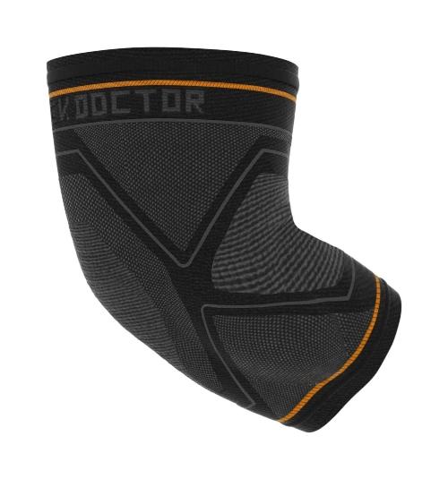 Foto 1 | Codera Tejida de Compresión Shock Doctor D00557 color Negro y Gris con Soporte de Gel Unitalla