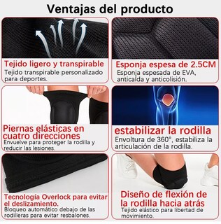 Foto 3 | Rodilleras Eo Safe Imports Esi-7347 color Negro