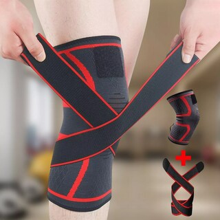 Foto 2 | Par de Rodilleras Elásticas Deportivas Eo Safe Imports de Compresión para Gimnasio, Multicolor