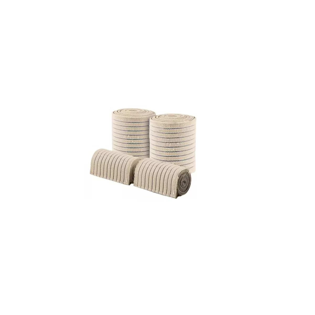 Vendas Elásticas Deportivas para la Rodilla Eo Safe Imports Color Beige 2 Pares