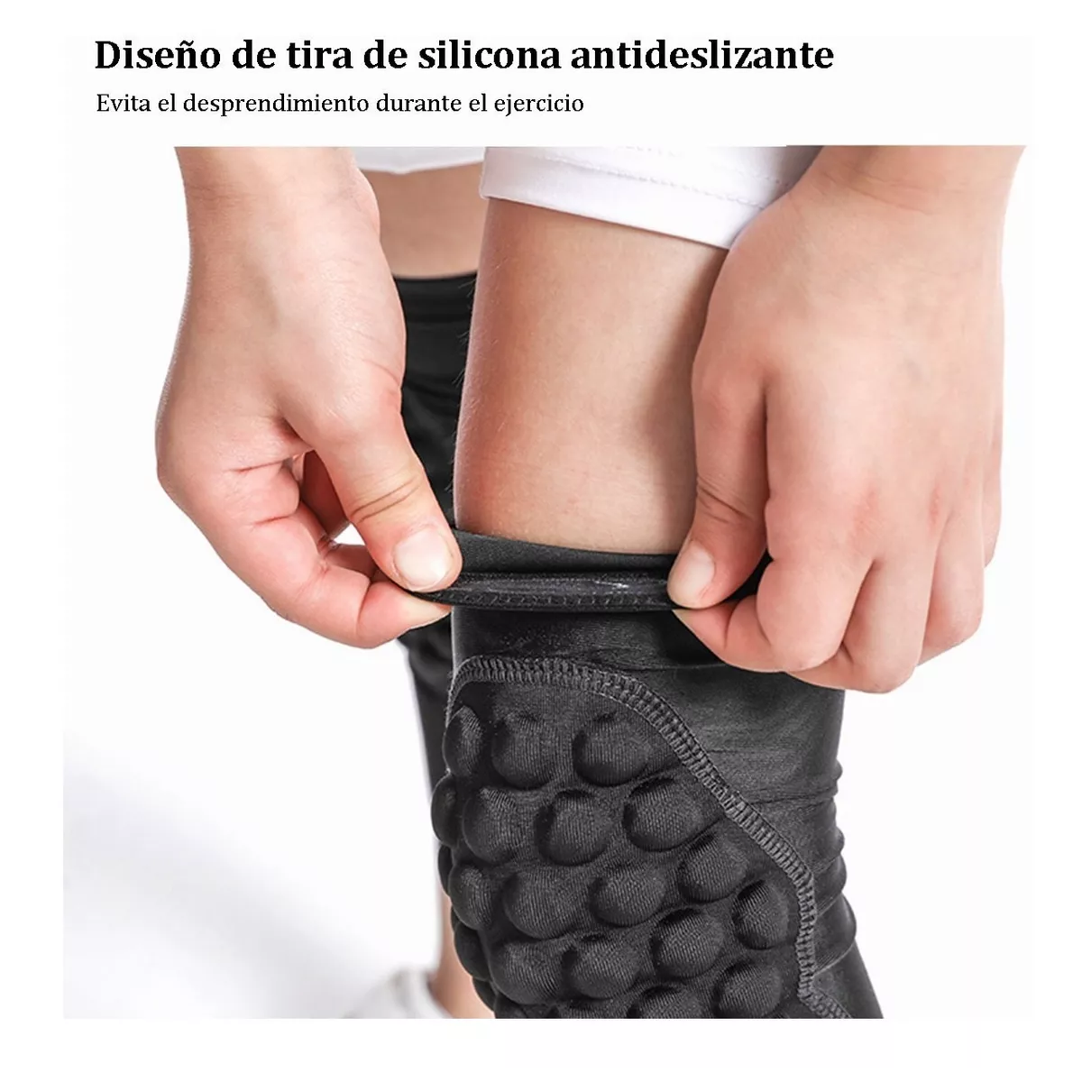 Foto 4 pulgar | Rodilleras Basquetbol Niños M Eo Safe Imports Esi-11954 Negro