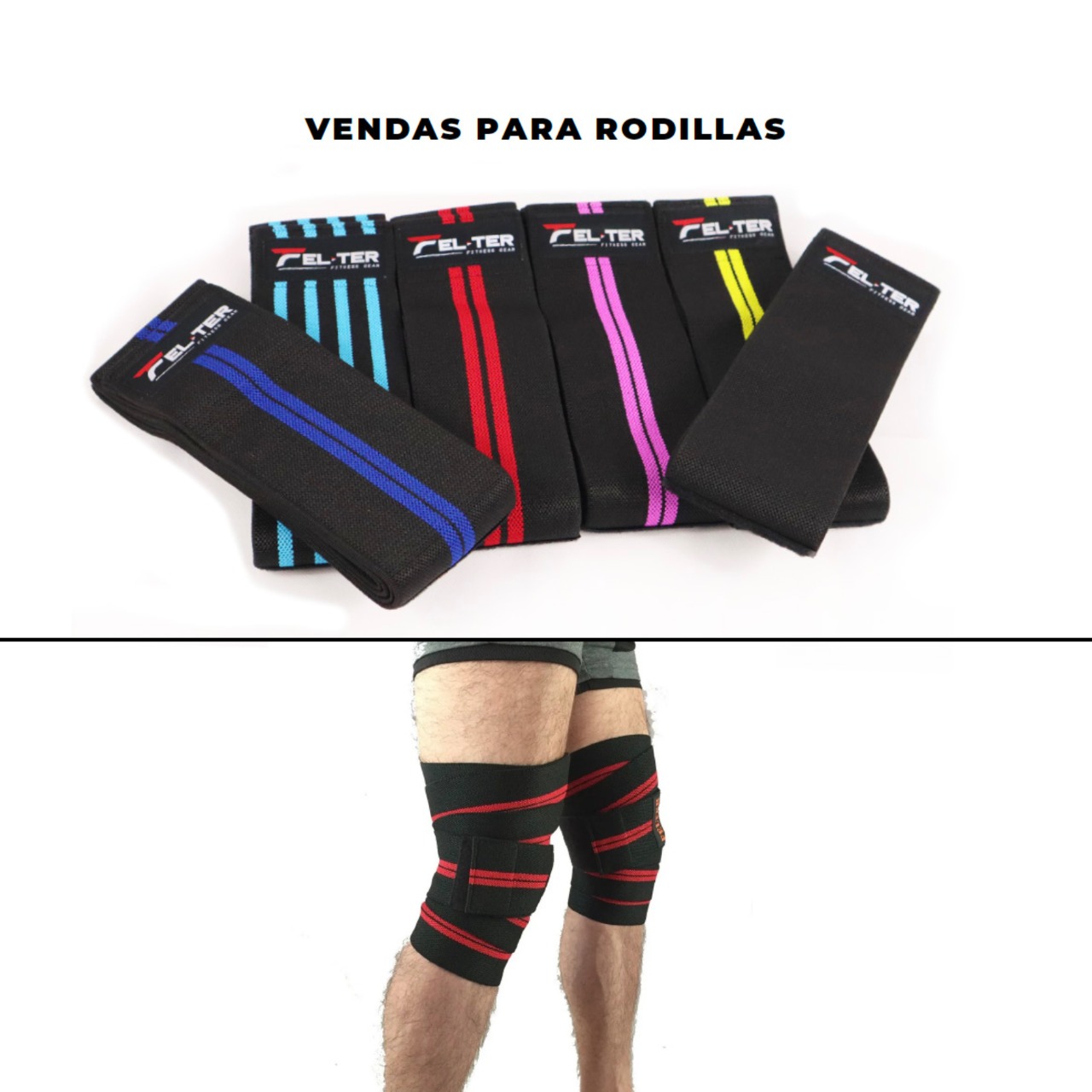 Foto 4 pulgar | Vendas Felter Fitness de Entrenamiento para Rodillas