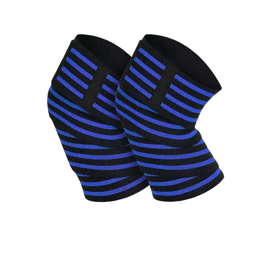 Foto 2 pulgar | Rodillera Elástica Vendas 1 Par Azul