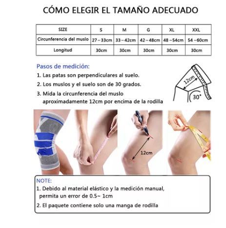 Foto 3 | Rodilleras de Compresión Wünd Grises Talla M