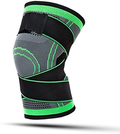 Rodilleras Elásticas Deportivas Compresion Para Gym (2pcs) Verde T-l