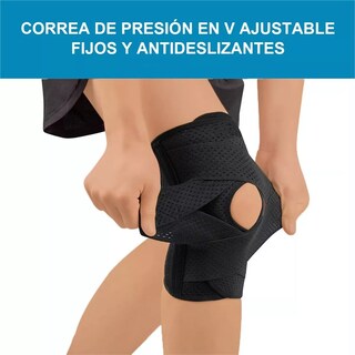 Foto 3 | Rodillera Deportiva Talla G Eo Safe Imports Esi-15422 Negro