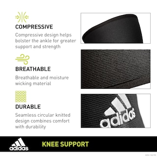 Foto 2 | Funda De Apoyo Para La Rodilla Adidas Para Soporte, Entrenamiento, Talla Xl - Venta Internacional.