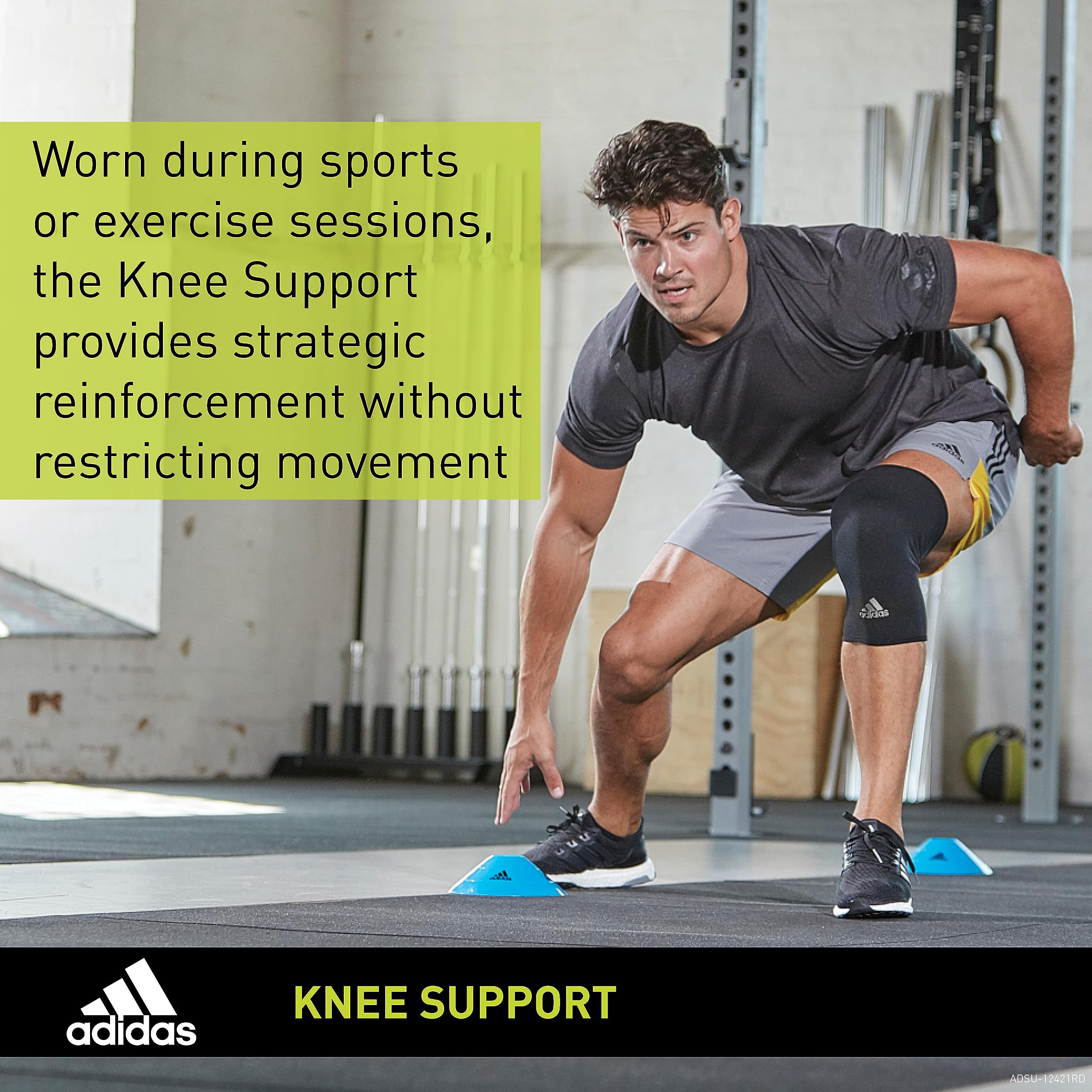 Foto 4 pulgar | Funda De Apoyo Para La Rodilla Adidas Para Soporte, Entrenamiento, Talla Xl - Venta Internacional.