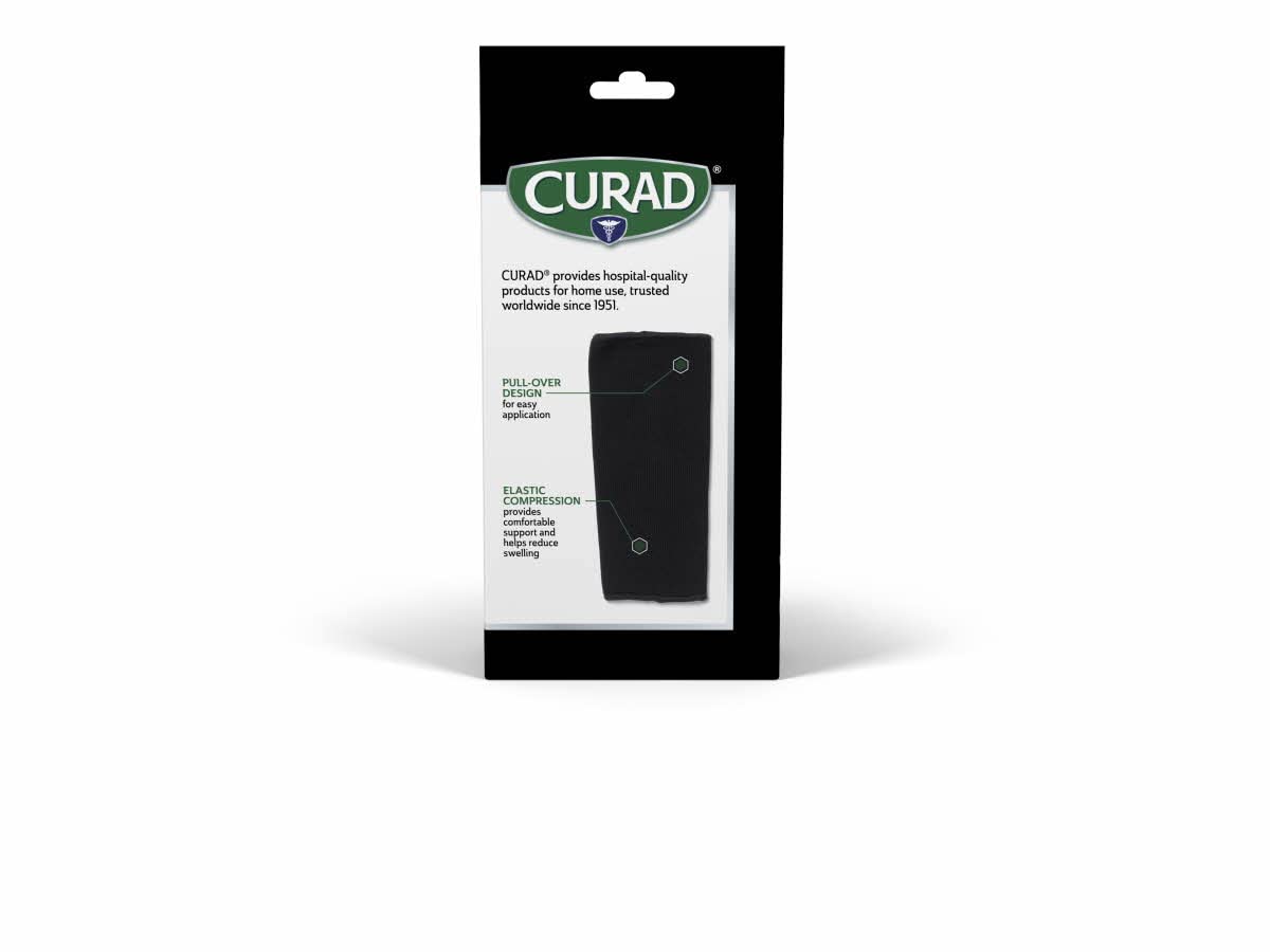 Foto 2 | Soporte De Rodilla Medline Curad Elastic Compression Black M - Venta Internacional.
