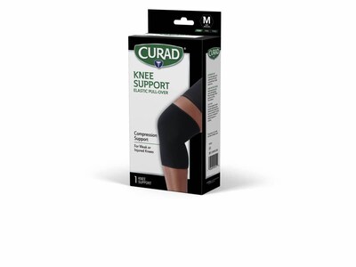 Foto 6 | Soporte De Rodilla Medline Curad Elastic Compression Black M - Venta Internacional.