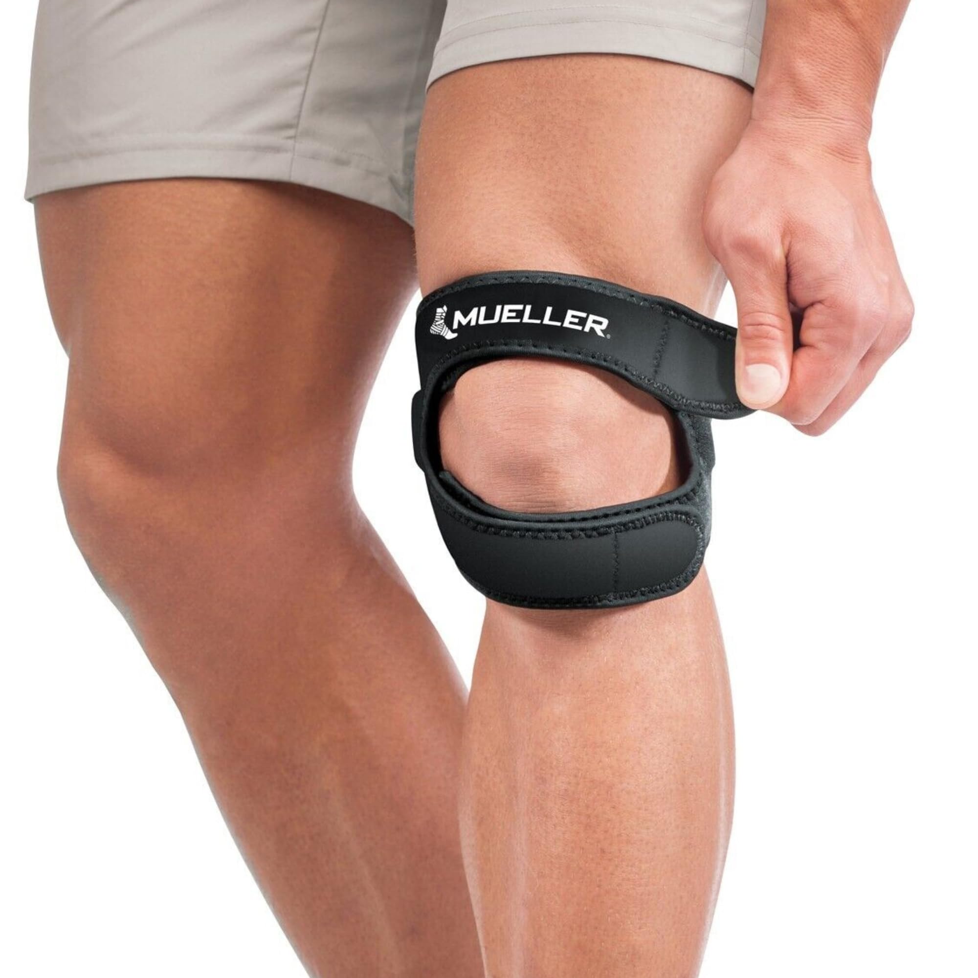 Soporte De Rodilla Mueller Sports Medicine Ajustable Max Black - Venta Internacional.