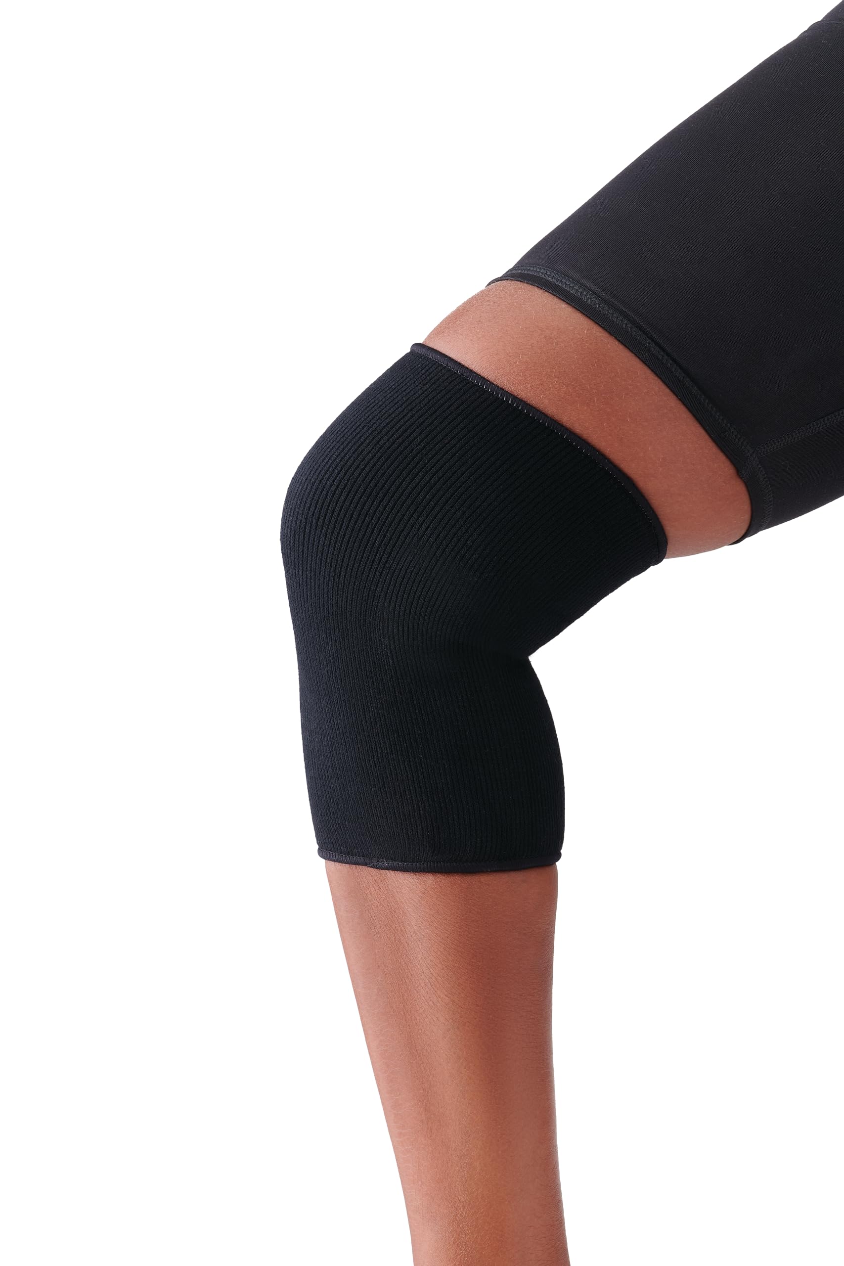 Foto 7 pulgar | Jersey Elástico Curad Con Soporte Para Rodillas Para Hombre Y Mujer, Color Negro L - Venta Internacional.