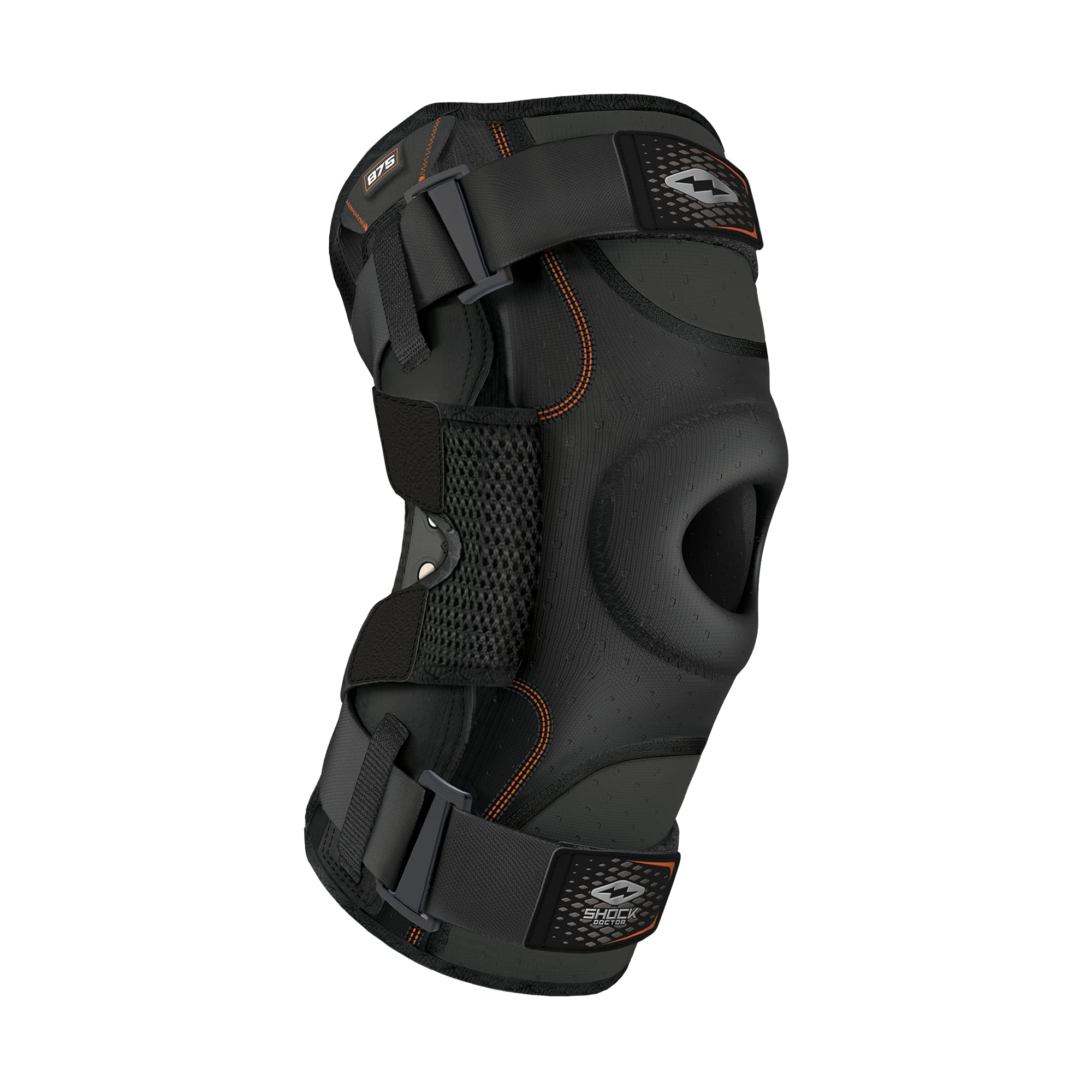Foto 2 pulgar | Rodillera Shock Doctor Maximum Support Compression, Negra - Venta Internacional.