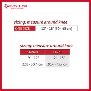 Foto 2 | Soporte De Rodilla Mueller Sports Medicine Ajustable Max Black S/m - Venta Internacional.