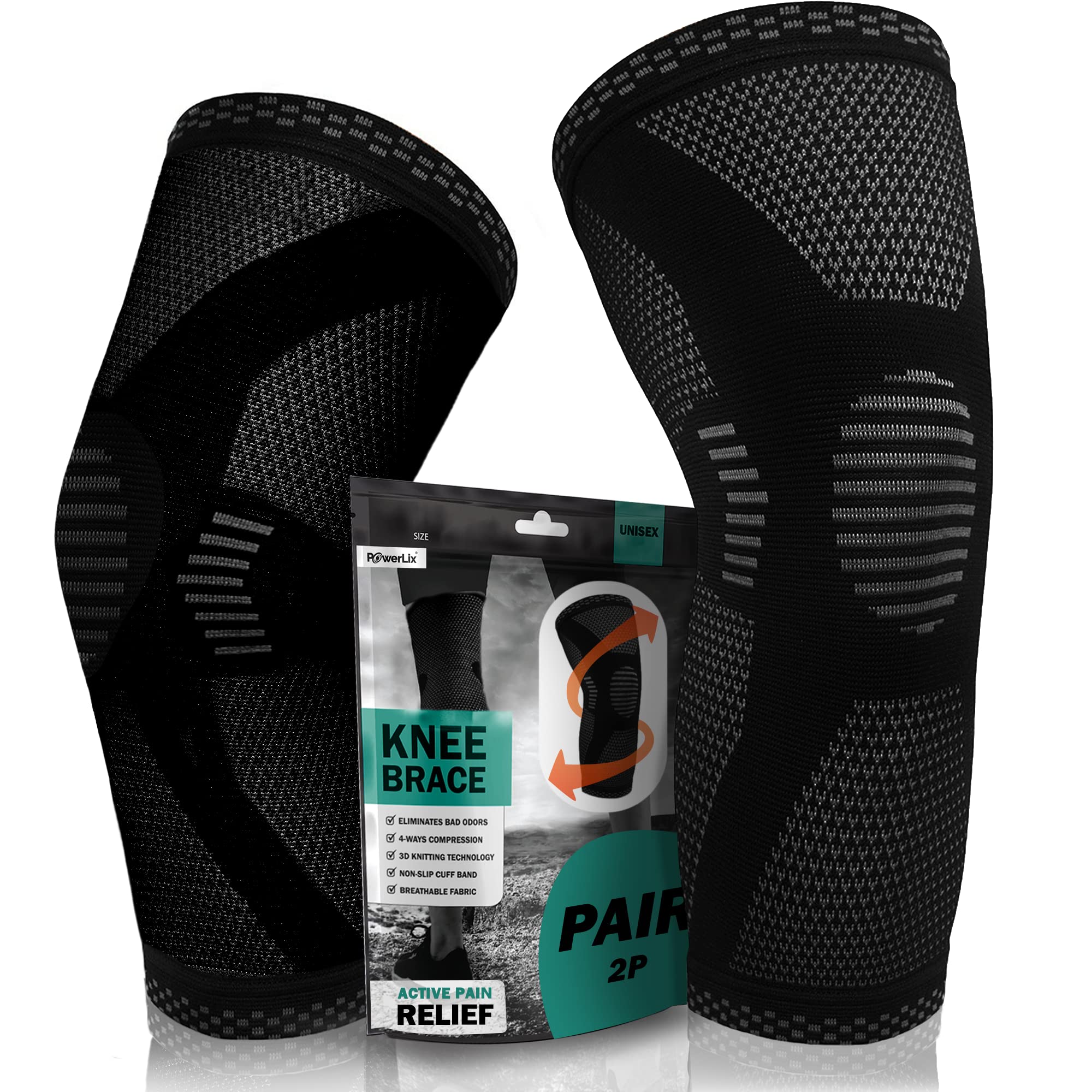 Foto 2 pulgar | Rodillera Powerlix Unisex G - Venta Internacional