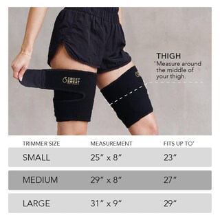 Foto 4 | Recortadora De Muslos Sports Research Sweet Sweat Neo-sweat Tech - Venta Internacional.
