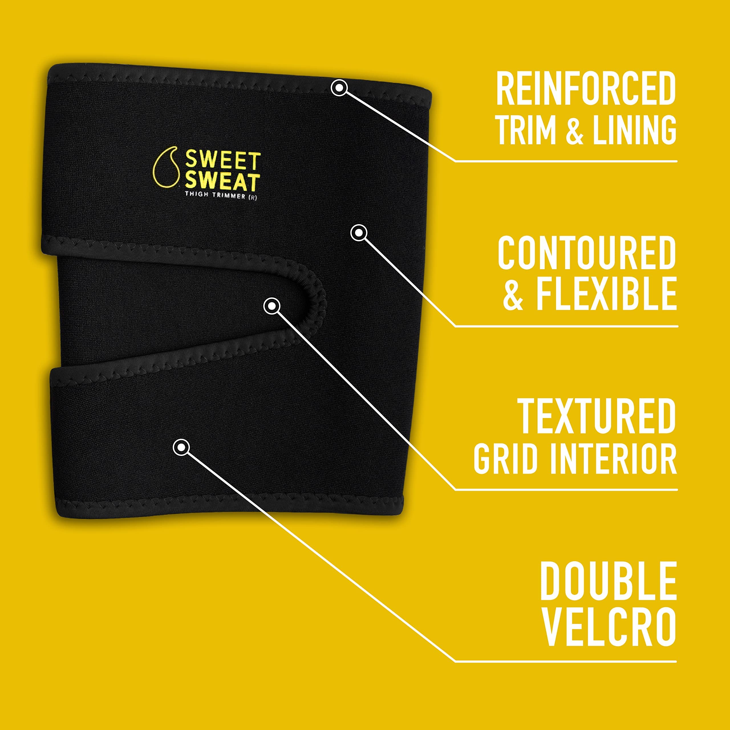 Foto 6 pulgar | Recortadora De Muslos Sports Research Sweet Sweat Neo-sweat Tech - Venta Internacional.