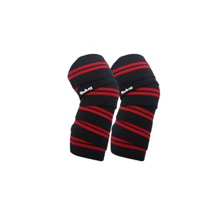 Foto 1 | Rodillera Elástica Vendas 1 Par Bandas Deportiva Rodilla Gym Belug Rojo/negro