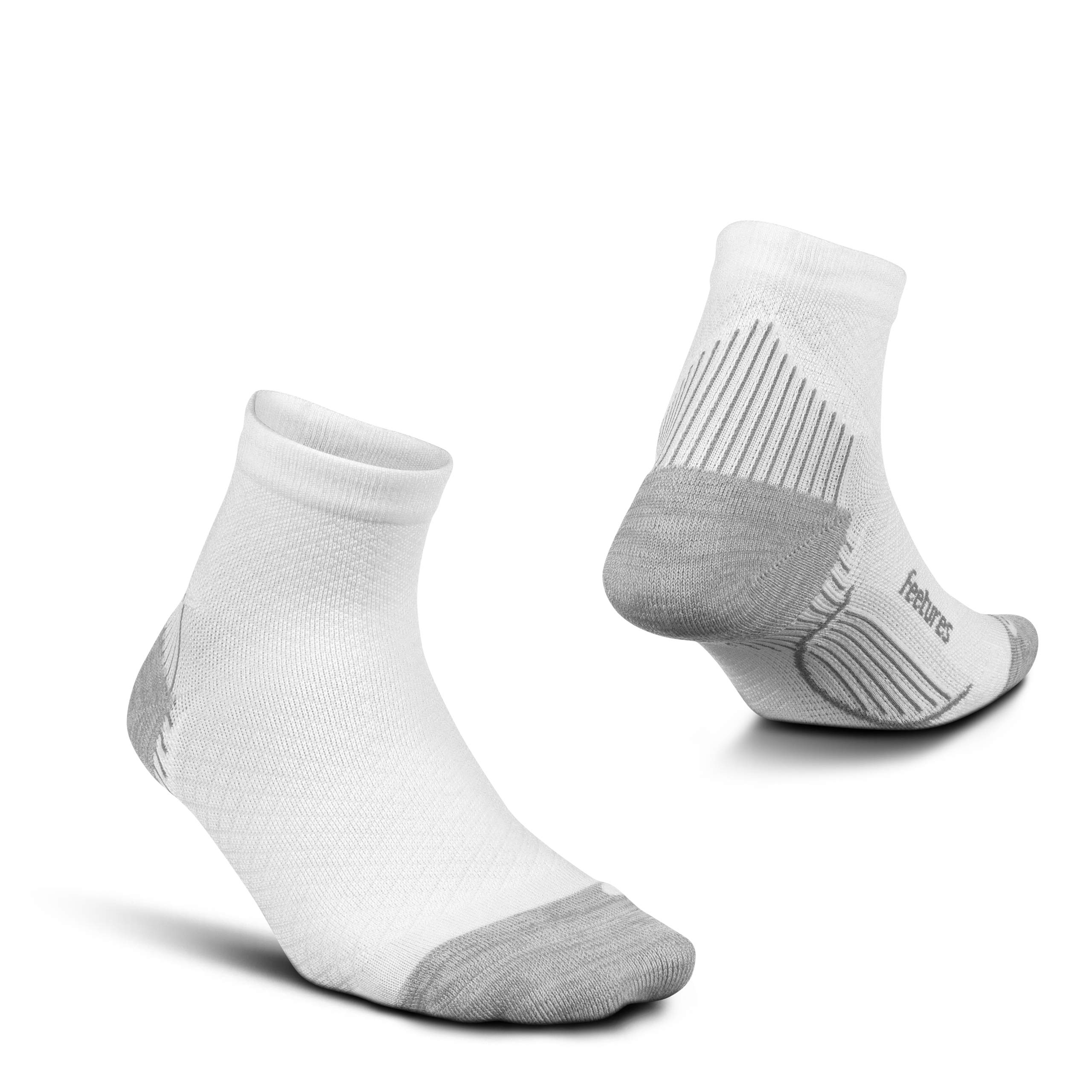 Foto 2 pulgar | Cojín Ligero Sock Feetures Para Aliviar La Fascitis Plantar, Color Blanco, Talla L - Venta Internacional.